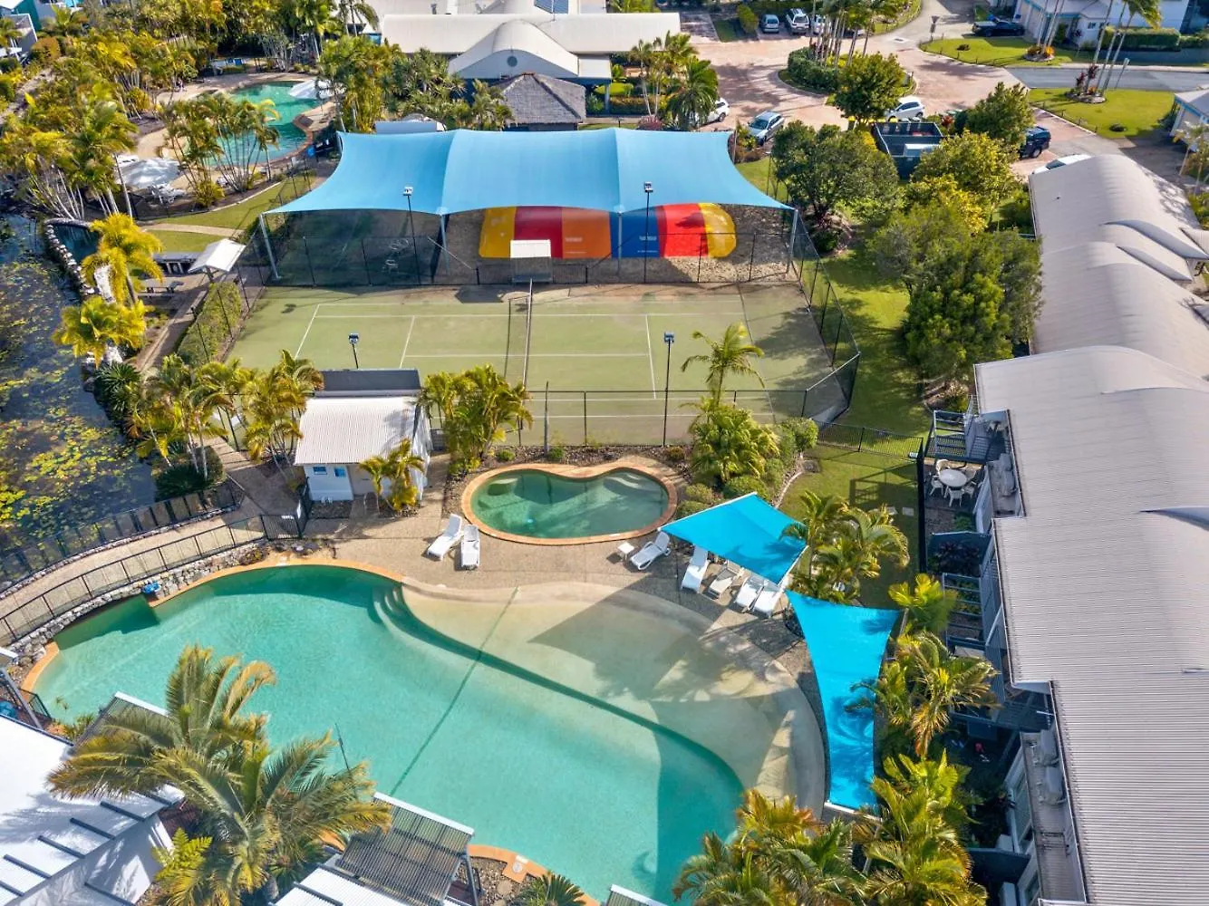 Daire 1 Bedroom Unit In 4 Star Tropical Resort In Noosaville Avustralya